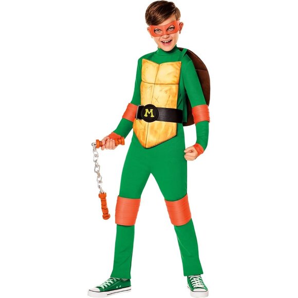 TMNT Michelangelo Costume Teenage Mutant Ninja Turtles Spirit Halloween Mikey MD